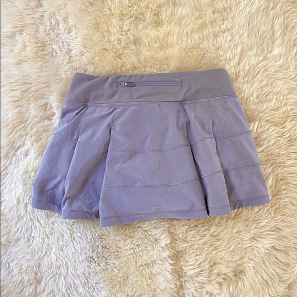 lululemon athletica Dresses & Skirts - Lululemon Pace Rival Skirt (Regular) *4-way Stretch 13" Dark Chrome